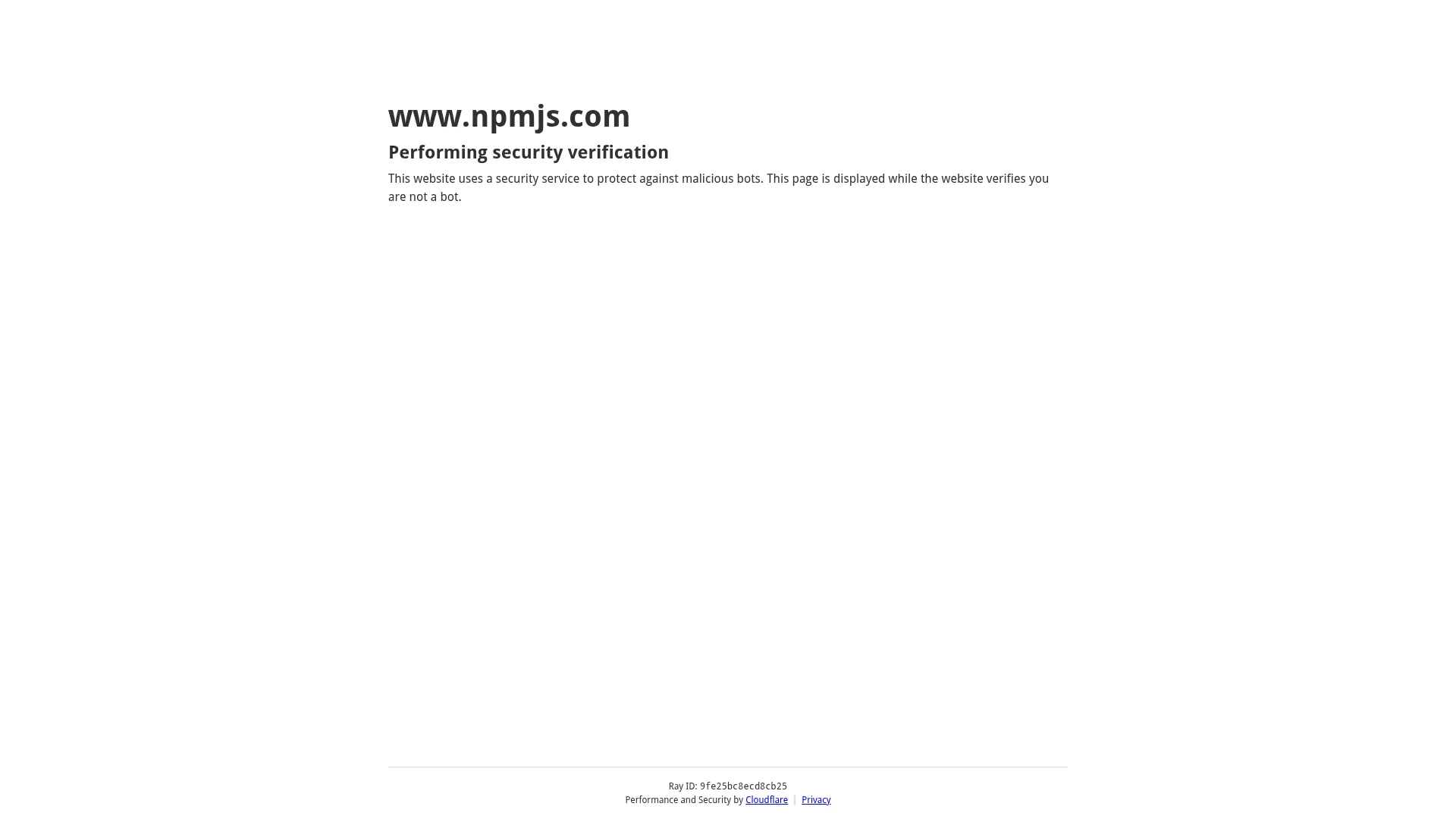 「npm」预览封面