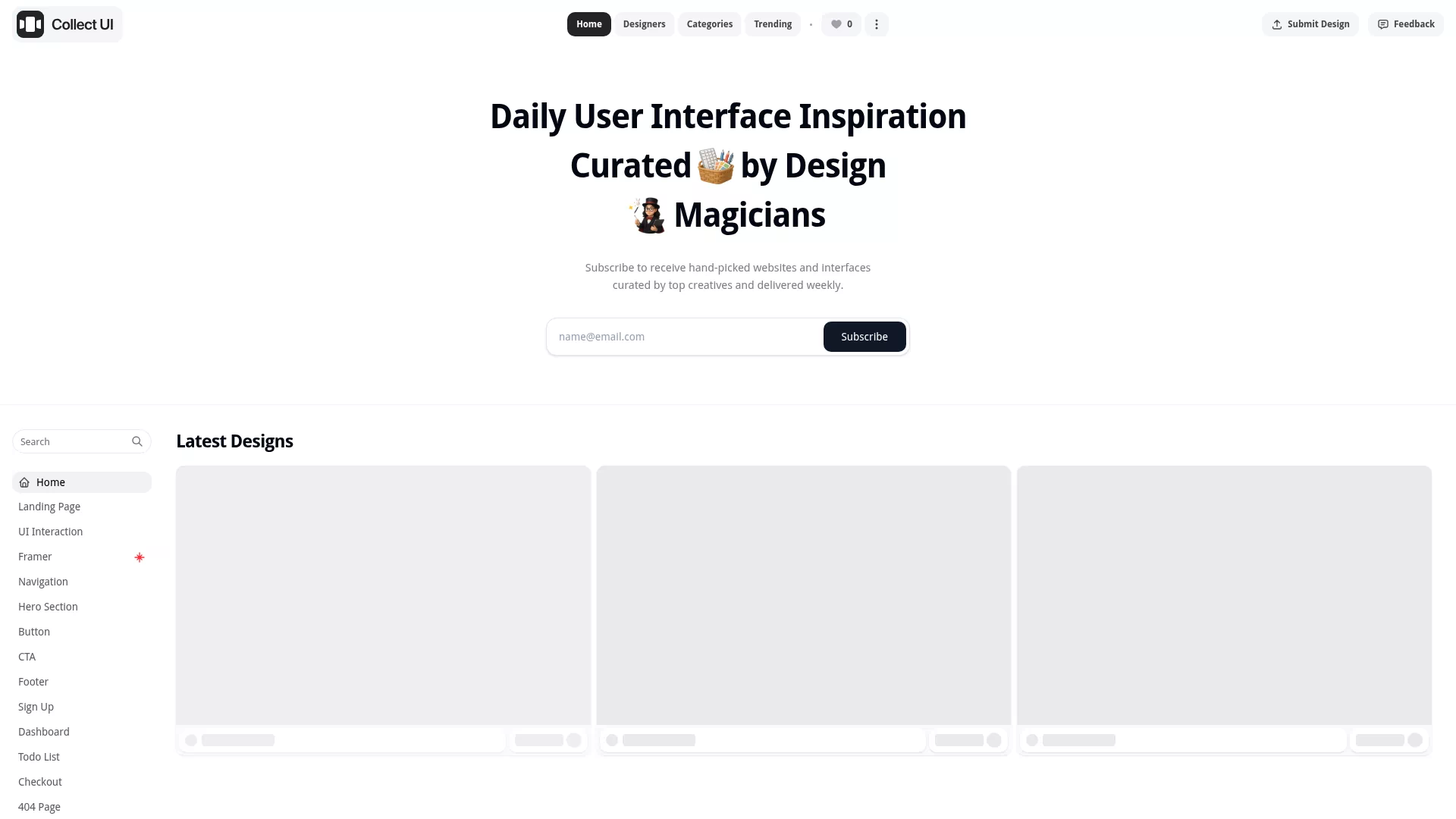 Collect UI