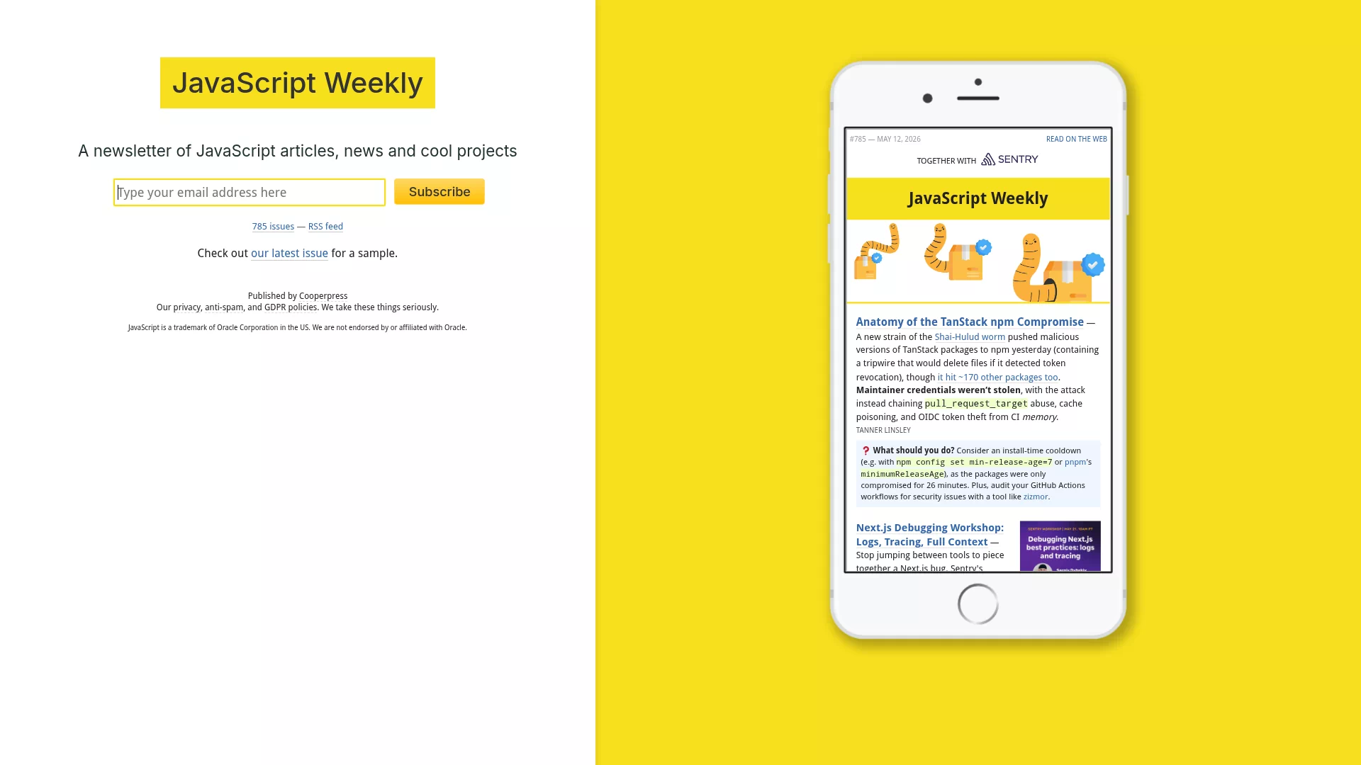 JavaScript Weekly