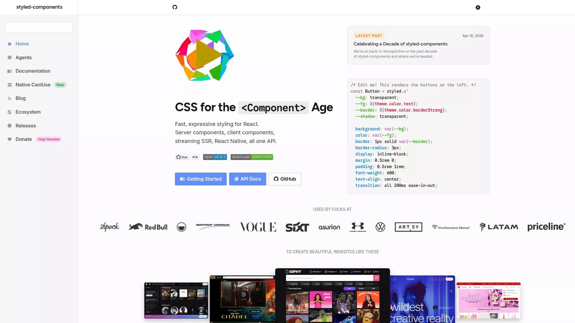 Styled Components
