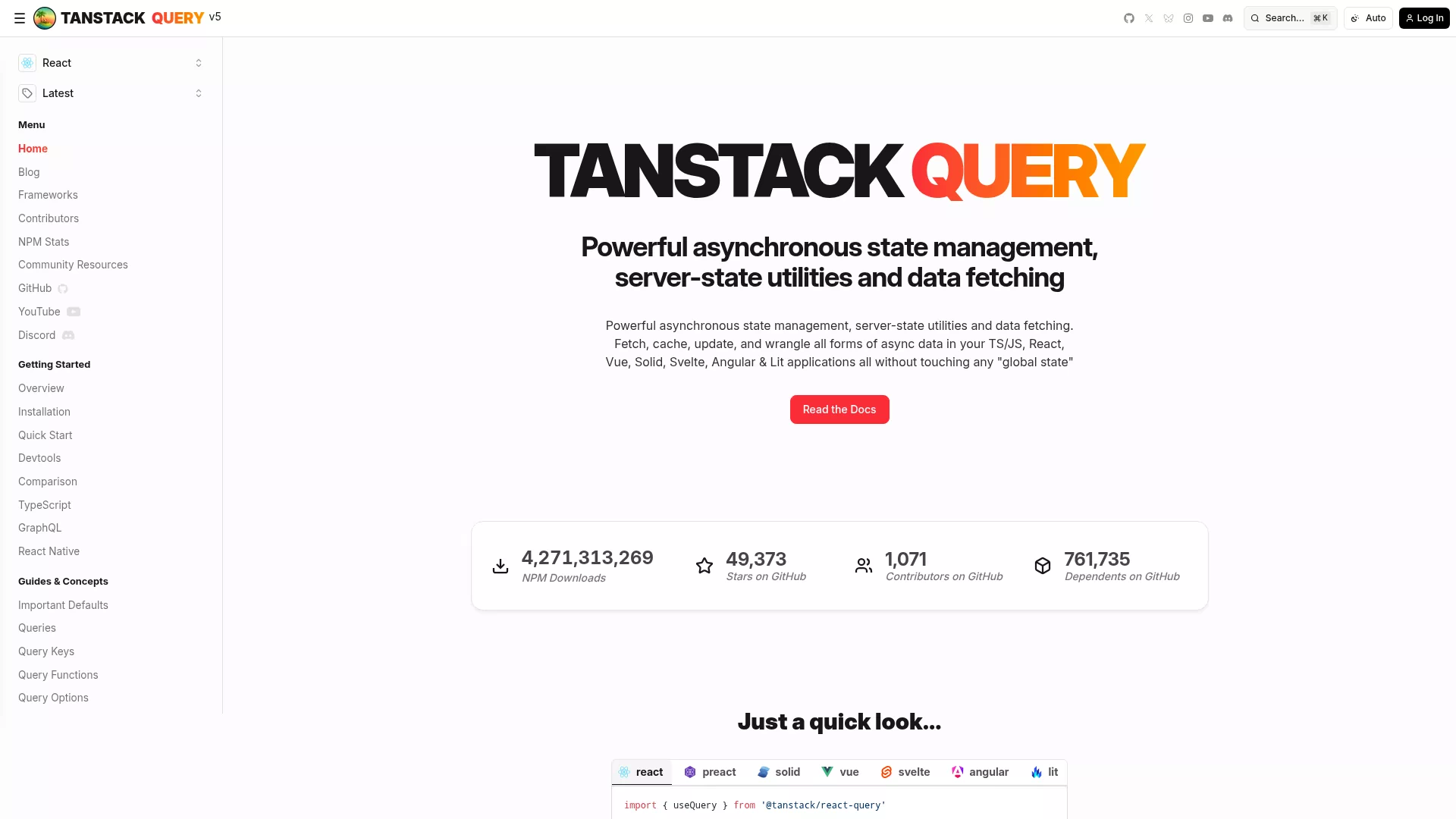 TanStack Query