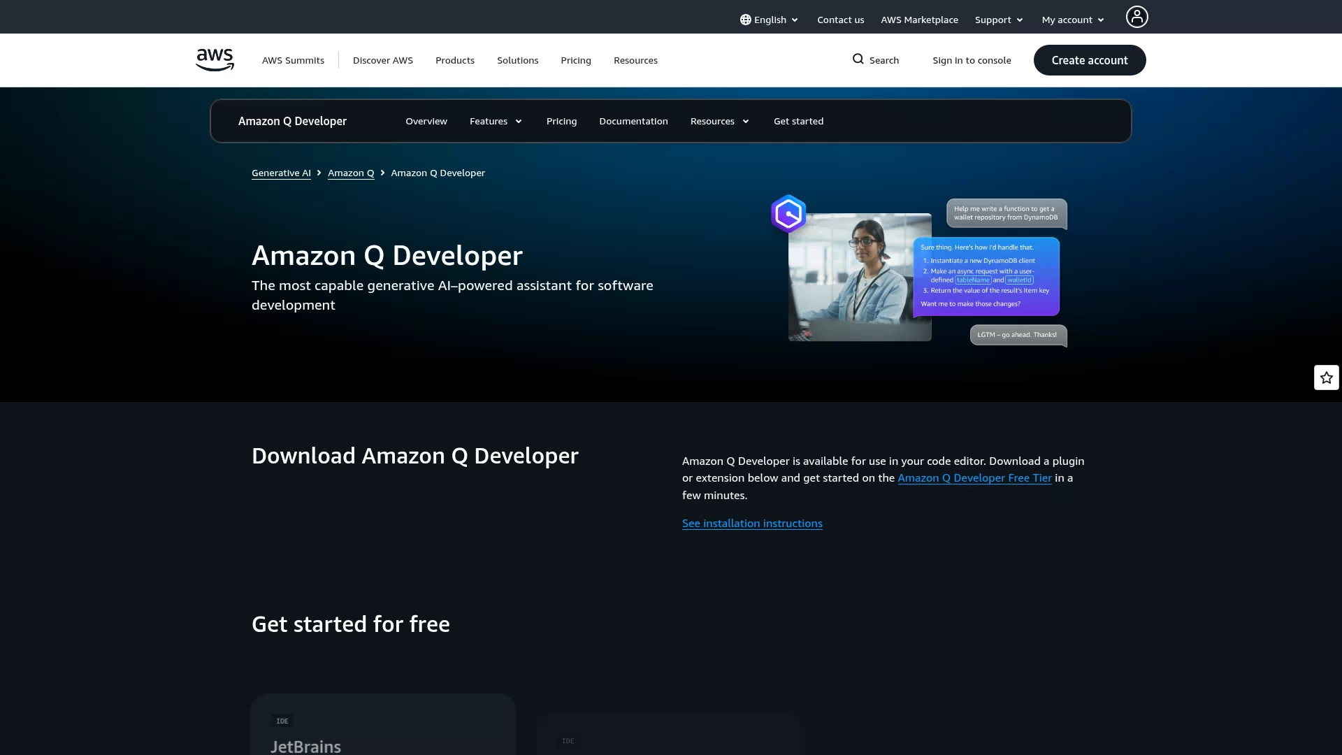 Amazon CodeWhisperer