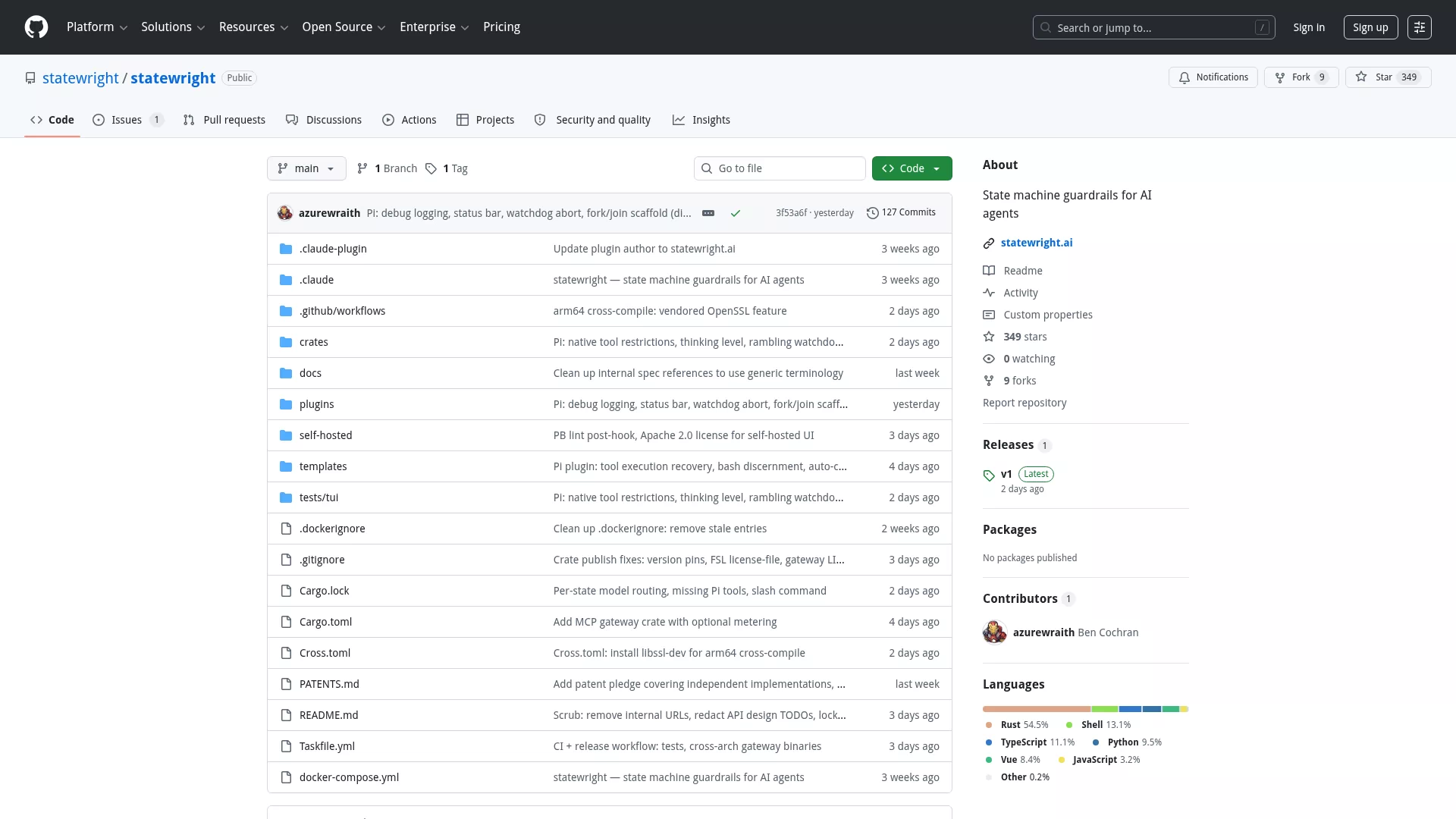 Statewright — Visual State Machines for AI Agents