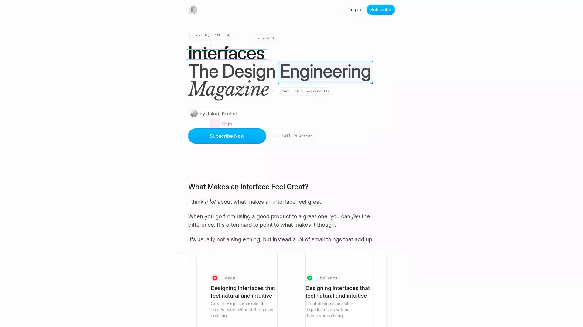 Interfaces
