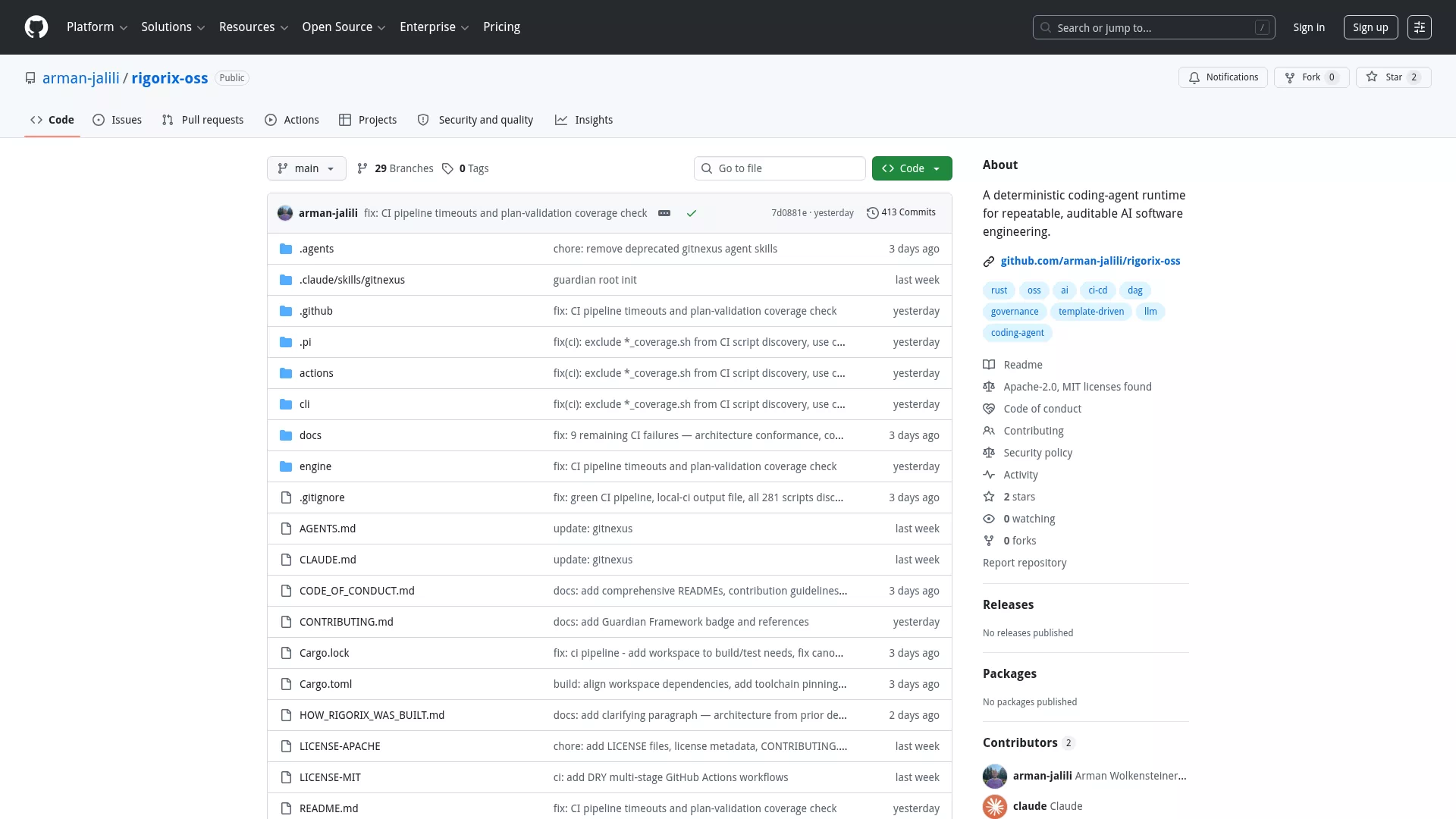 2026-07-01 Picks: Rigorix, TakoVM, BugZero — Three AI Developer Tools