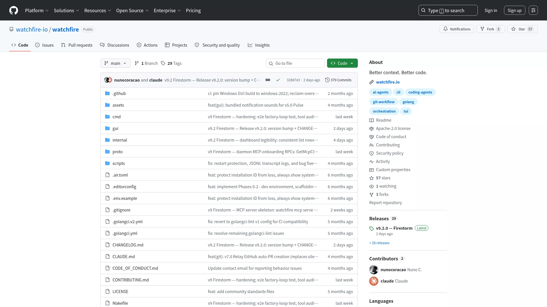 2026-08-05 精选推荐：Watchfire、Mcpscore、VPS Price Tracker