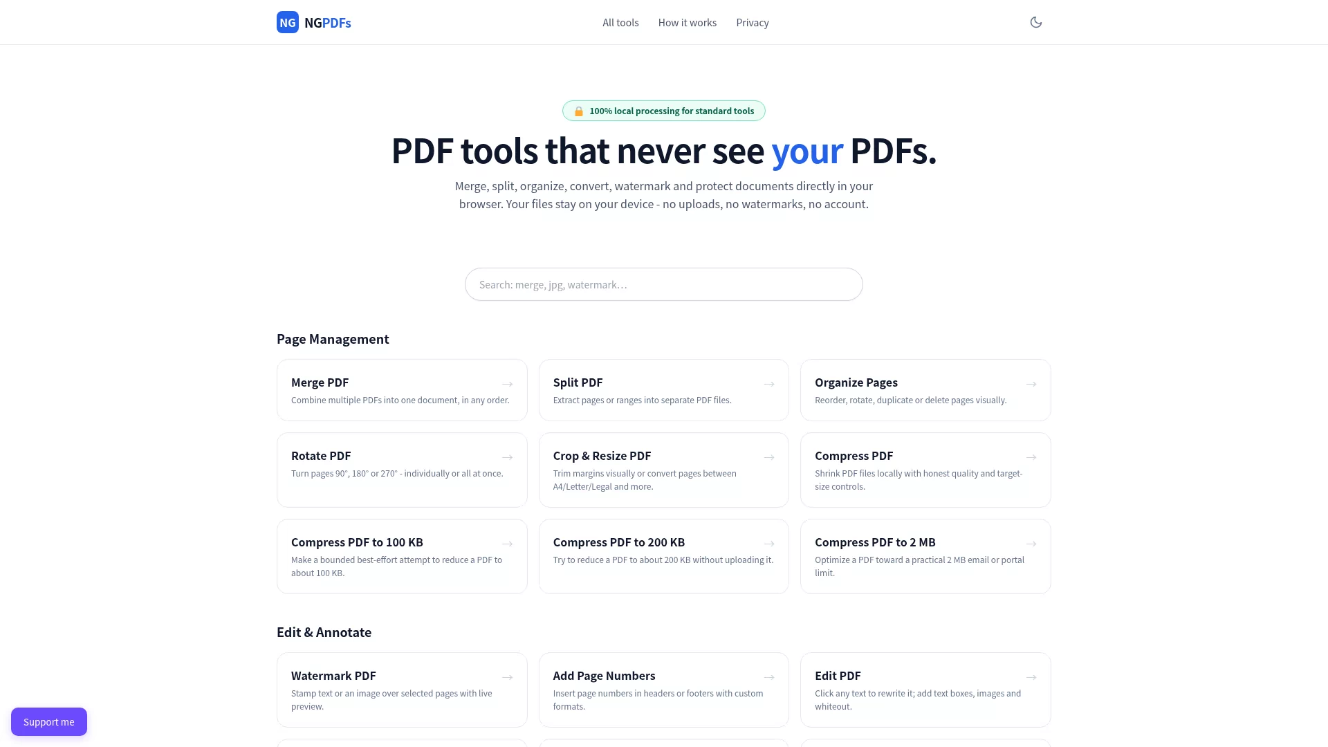 NGPDFs