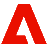 「Adobe」网站图标